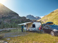 Roof awning Thule Omnistor 6300 325 x 250 cm Fabric col. mystic grey Housing col. white