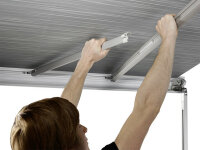 Wandmarkise Thule Omnistor 5200 500 x 250 cm Tuch Fb. mystic grey Gehäuse Fb. anthrazit