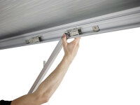 Wandmarkise Thule Omnistor 5200 500 x 250 cm Tuch Fb. mystic grey Gehäuse Fb. anthrazit