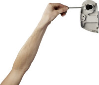 Wandmarkise Thule Omnistor 5200 500 x 250 cm Tuch Fb. mystic grey Gehäuse Fb. anthrazit