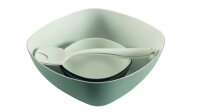 Salatset Outwell Gala für 2 Personen, Schüssel, 2 Schalen, Salatbesteck Farbe grey & sand