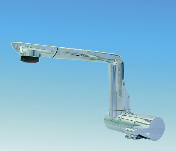 Auto. single lever mixer Comet ARONA chrome Outlet 16 cm, T: 8/10 mm, 45°