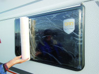 Roll of window protective film 50 cm x 30 m _W x L_