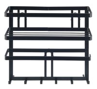 Multifunctional shelf WENKO Gala colour black