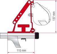 Fiamma Auto kit for awning adapters F35, F45S, Compass...