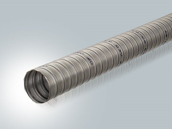 Tuyau pour gaz déchappement AE 3, 2,2 m acier inoxydable ø 55 mm