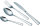 Cutlery set gimex Stainless steel 16 pcs.
