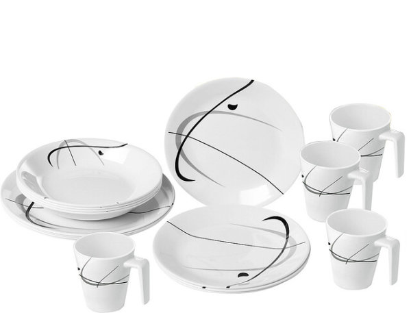 Melamin Brunner tableware Serenade 16 parts