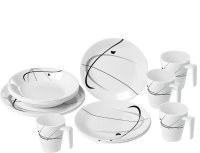 Melamin Brunner tableware Serenade 16 parts