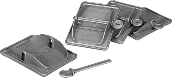 Stützplatten BRUNNER Carapad Inhalt 4 Stück