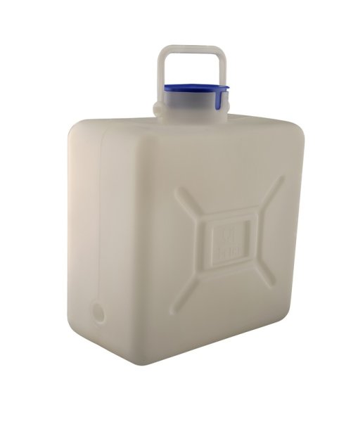 Special wide neck canister 15 l, 320 x 170 x 355 mm DIN 96, 3 / 4 inch thread