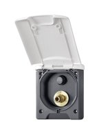 Water socket ABL _outside shower_ 13, Colour: pure white...