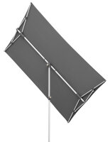 Parasol SCHNEIDER SCHIRME Novara 190 x 140 cm Colour anthracite