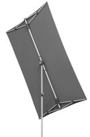 Parasol SCHNEIDER SCHIRME Novara 190 x 140 cm Colour anthracite