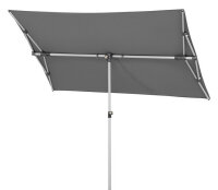 Parasol SCHNEIDER SCHIRME Novara 190 x 140 cm Colour anthracite