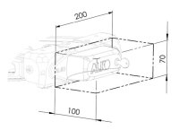 Diebstahlsicherung Al-Ko Safety Compact fr Stecksttze Premium