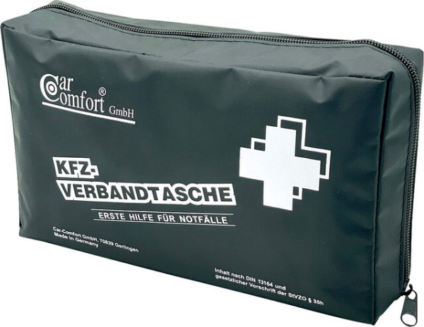 First aid kit CarComfort 1-part, colour black