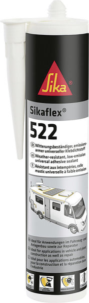 Sealant Sika Sikaflex 522 _Caravan_ Content 0.3 l Col. steel grey