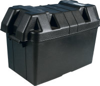 Universal-Batteriebox Farbe schwarz