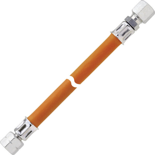 Medium pressure hose 200 cm Union nut G 1 / 4 LH-ÜM Cutting ring 8 mm