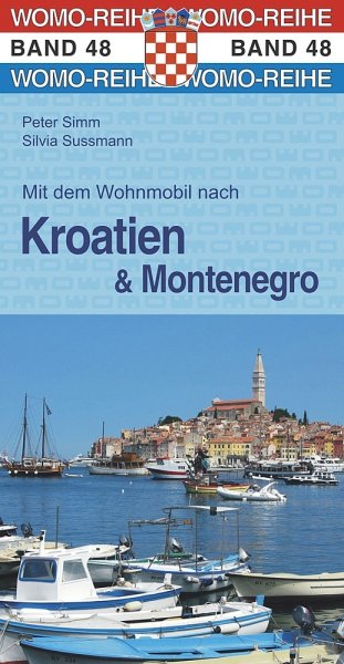 Livre de voyage Womo Croatie et Monténégro