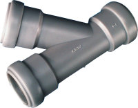 AW- pipe system 28 mm T unit 45ø