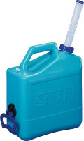 Safari drinking water contain. 15 l, 350 x 170 x 390 mm Colour turquoise