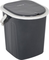 Toilette mobile BRUNNER Optipot avec siège couleur noir/gris