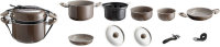 Cookware Chocolate 9 u. 1 diameter 22