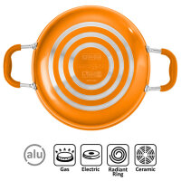 Cookware Mandarina 9 and 1 Orange diameter 22cm Height 22cm