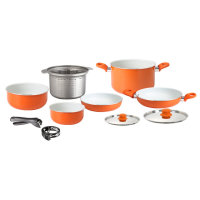 Cookware Mandarina 9 and 1 Orange diameter 22cm Height 22cm