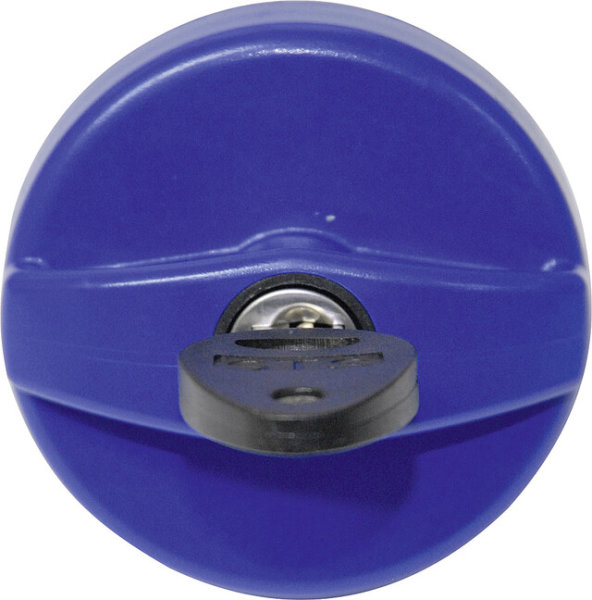 Gas cap with vent color: blue Including STS cylinder and 2 keys