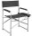 Isabella director’s chair with side tray Colour dark grey