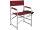 Isabella director’s chair with side tray Colour red