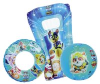 Beach set Paw Patrol consisting of: Beach ball, swim ring...