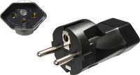 Schuko adapter connectors Switzerland socket