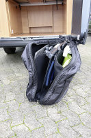 Storage space system HINDERMANN for van without mains...