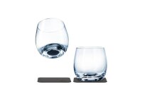 Magn. cryst. glasses silwy WHISKY 2-pc. set 250 ml 2...