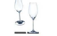 Verres cristal magn. silwy CHAMPAGNE lot de 2 200 ml 2...