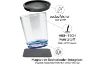 MagnetTrinkbecher silwy Triple 250 ml, Fb. lui blue 1 Becher + 1 Deckel + 1 Pad