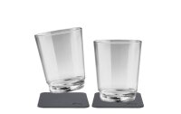 Magn. drink. cup silwy 250 ml Set of 2, 2 cups + 2 pads Col. the classic