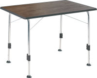 Table Dukdalf Stabilic II Coul. imitation bois 100 x 68 cm