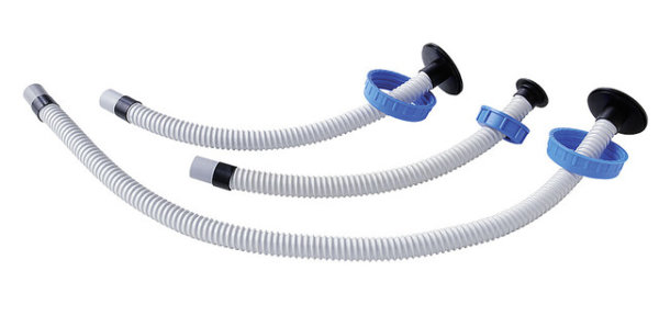 Spiral hose with nozzle NW100 200 mm