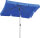 Parasol Lugano bleu royale, 180 x 120 cm