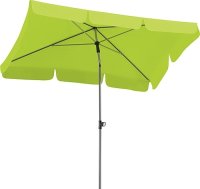 Parasol Lugano verte, 180 x 120 cm