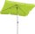 Parasol Lugano verte, 180 x 120 cm