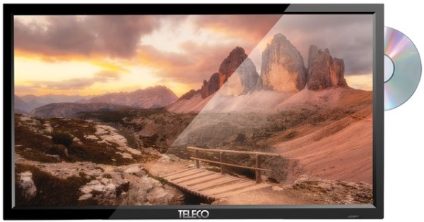 Fernseher TELECO LED TV TEK22DE mit Kabel