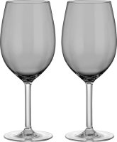 Weinglas BRUNNER 2er-Set Wineglass Thango Grey Farbe grau