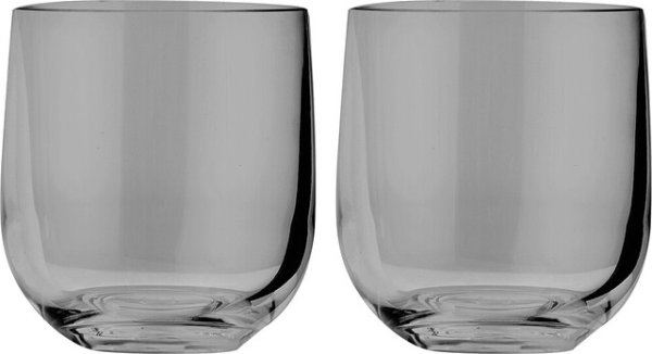 Wasserglas BRUNNER 2er-Set Waterglass Grey Farbe grau