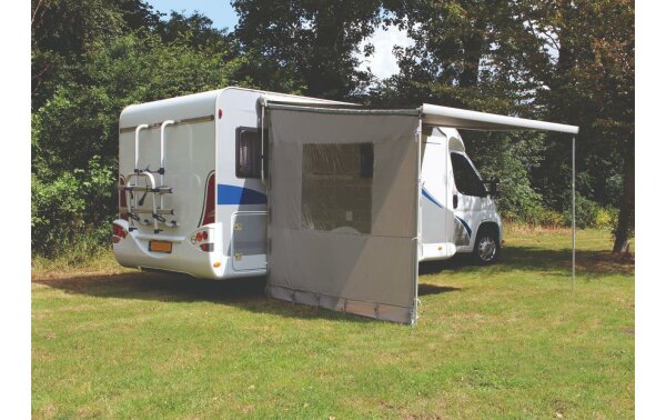 Universal side wall for motorhomes, With windows, 220 cm, Without upright poles